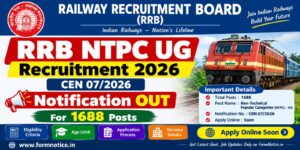 RRB NTPC UG Recruitment 2026
