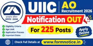 UIIC AO Recruitment 2026