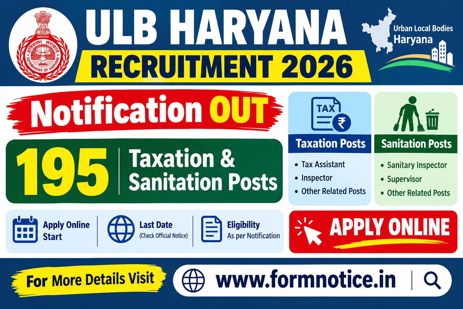ULB Haryana Recruitment 2026